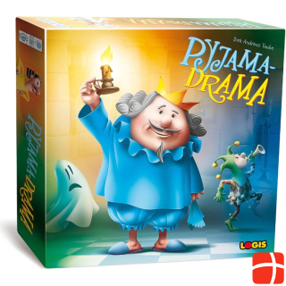 Logis LGI59034 - Pyjama-Drama, Kartenspiel, für 3-6 Spieler, ab 6 Jahren