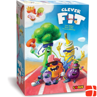 Logis LGI59035 - CleverFit, Board Game, for 2-4 Players, from 7 Years