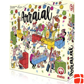 Mebo MB001 - Arraial, Card-/Figure Game, for 1-4 Players, from 8 Years