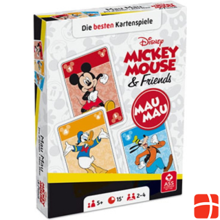 ASS Altenburg 22500205 - Disney Mickey & Friends - Mau Mau, для 2-4 игроков, от 5 лет