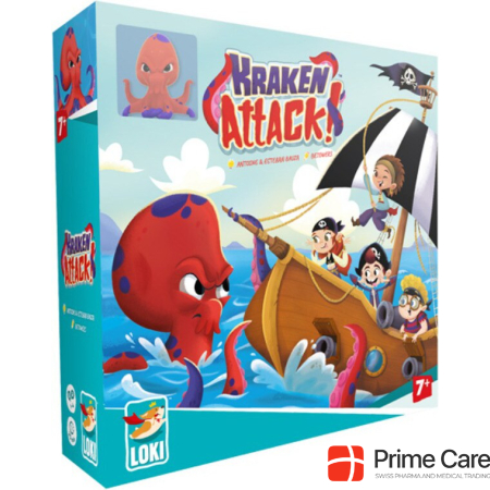 Loki Kids 516870 - Kraken Attack!, настольная игра, для 1-4 игроков, от 7 лет