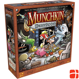 Cmon CMND0119 - Munchkin Dungeon - Board game, 2-5 players, from 12 years (DE edition)