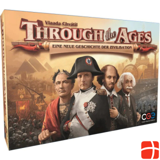 Czech games edition CZ067 - Through the Ages, card game, 2-4 players, ages 14+, (DE edition)