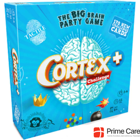 Captain Macaque MACD0011 - Cortex +, Card game, 2-6 players, ages 8+ (DE edition)