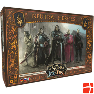 Cmon CMN0074 - A Song of Ice & Fire - Neutral Heroes 1, expansion (DE/IT) for 2 players aged 14 and over