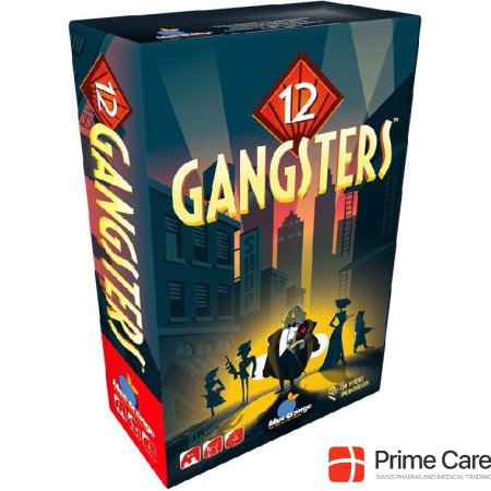 Blue Orange BLOD0094 - 12 Gangsters - Card game, for 3-6 player, from 8 years