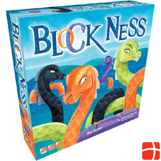 Blue Orange BLOD0096 - Block Ness - Board game, for 2-4 player, from 8 years