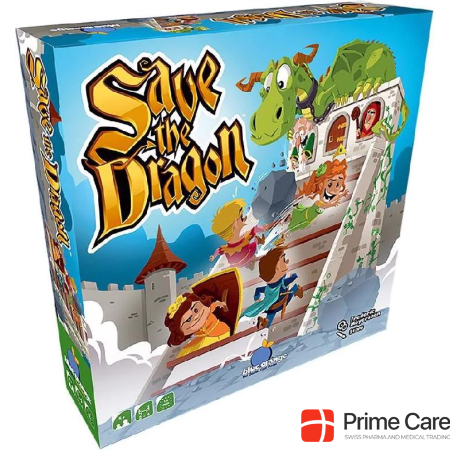Blue Orange BLOD0098 - Save The Dragon - Board game, for 2-4 player, from 5 years