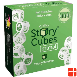 Asmodée ASMD0026-1 - Story Cubes: Primal - Dice game, for 1-12 player, from 6 years