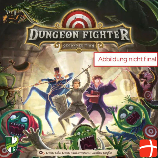 Horrible Guild HR042 - Dungeon Fighter 2. Edition - Brettspiel, für 1-6 Spieler, ab 14 Jahren (DE-Ausgabe)