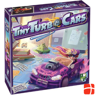 Horrible Guild HR049 - Tiny Turbo Cars - Board game, for 2-4 players, from 8 years (DE Edition)
