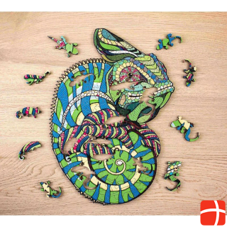 Eco Wood Art Kameleon
