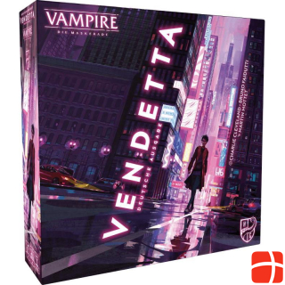 Horrible Guild HR021 - Vampire: Vendetta - Card game, for 3-6 players, from 14 years (DE Edition)