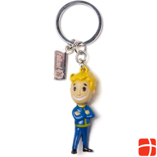 Fallout 3D Metal Keychain
