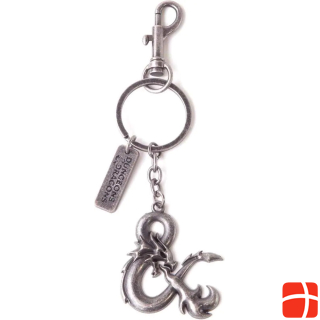 Dungeons and Dragons Logo Metal Keychain
