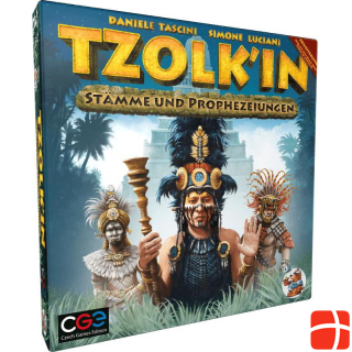 Чешское издание игр CZ111 - племена и пророчества - настольная игра, для 2-6 игроков, от 13 лет (расширение DE)