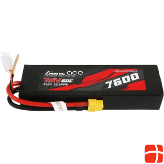 Gens Ace RC Battery LiPo 7600 mAh 7.4 V 60 C