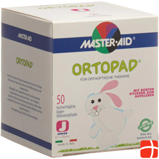 Master Aid Occlusion plaster Junior white -2 years