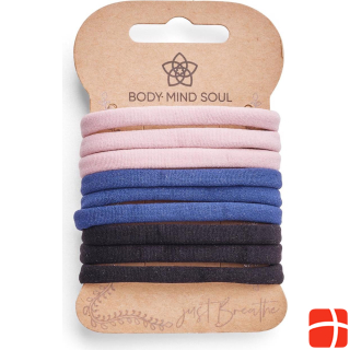 Body Mind Soul Hair tie Yoga soft dimensionally stable 9 pieces