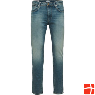 Selected Homme 6290 – Komfortstretch Hellblau Slim Fit Jeans