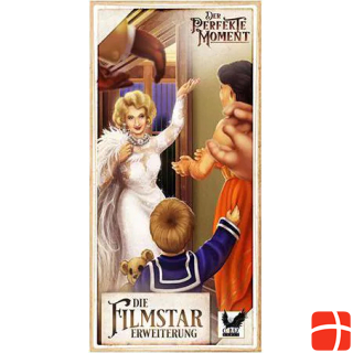 Corax Games 1025537 - Der Perfekte Moment - Die Filmstar for 2 - 4 players, ages 10+ (DE expansion)