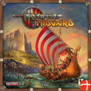 Corax Games 1022929 - Reavers of Midgard, dice game for 2-4 players, ages 10+ (DE edition)