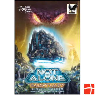 Corax Games 1025390 - Not Alone - Sanctuary, card game for 2 - 7 players, ages 10+ (DE expansion)
