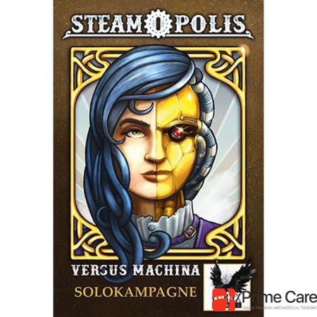 Corax Games 1025232 - Steamopolis - versus Machina, board game for 1 - 3 players (DE extension)