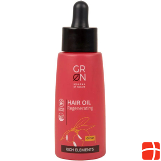 Grn [зеленое] масло для волос оливковое