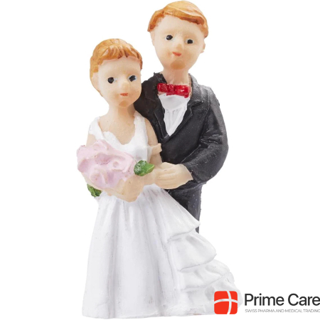 Hobby Fun Mini figure bride and groom I 4 cm