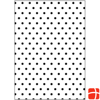 Creativ Company Embossing template 11 x 14 cm, dot pattern