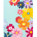 American Crafts Paper decoration Floral 50 pieces, Multicolor