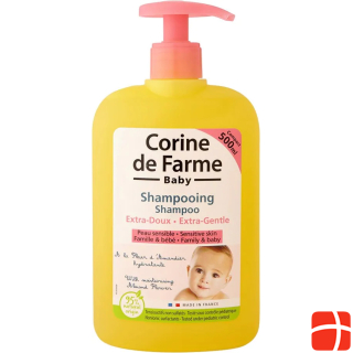 Corine de Farme Extra Gentle Shampoo с увлажняющим экстрактом цветков миндаля