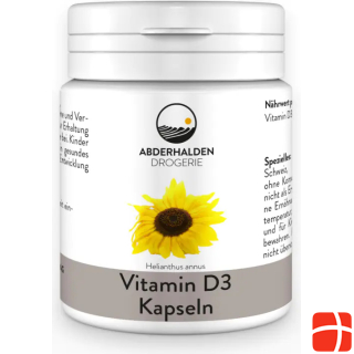 Drogerie Abderhalden Vitamin D3 capsules