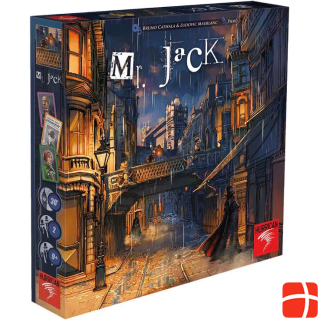 Hurrican HURD0007 - Mr. Jack: New Edition 2021 - Настольная игра, для 2 игроков, от 9 лет (DE edition)
