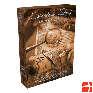 Asmodée SCOD0037 - Sherlock Holmes - Die Thames Murder & Other Cases, book (DE edition)