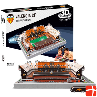 3D-головоломка Eleven Force Valencia CF Mestalla Stadium со светодиодной подсветкой