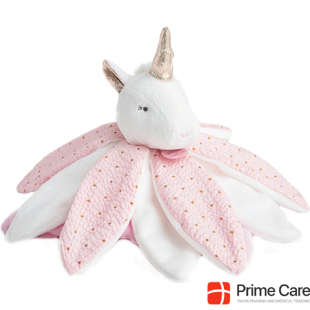 Doudou et Compagnie Dreamcatcher Unicorn Cuddle Blanket Flower