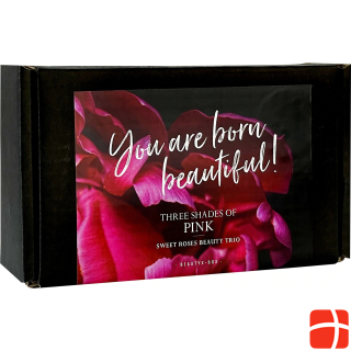 I want you naked Gift Box YOU ARE BORN BEAUTYFUL! - Sweet Roses Box -