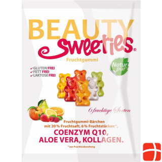 Beauty Sweeties Fruit gums sugar free bears 125 g