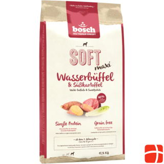 Bosch Petfood Soft Adult Maxi, водяной буйвол и сладкий картофель, 12,5 кг