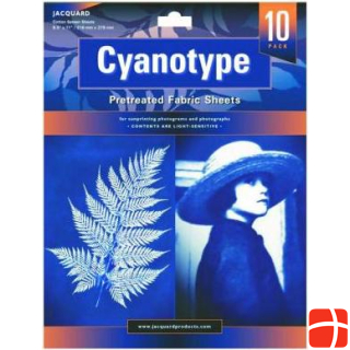 Jacquard Cyanotype Jacquard cotton sheet 21,5x29,5cm 10pcs pack