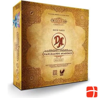 Corax Games 1022314 - Trickerion: Dahlgaards Akademie, board game, 2-4 players, ages 15+ (DE expansion)