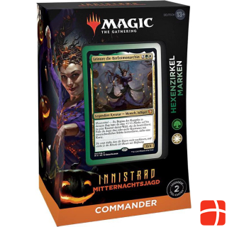 Wizards of the Coast WOTCC89551000-1 - MtG: Innistrad, Midnight Hunt Commander, Coven Counters (DE Edition)