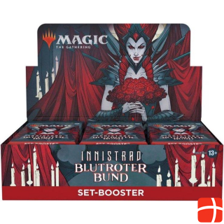 Wizards of the Coast WOTCC90641000 - MtG Innistrad: Blood Red Bund Set-Booster (30er-Display) (DE-Extension)