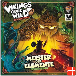 Corax Games 1021066 - Vikings Gone Wild: Master of the Elements, 2-4 players, ages 10+ (DE expansion)
