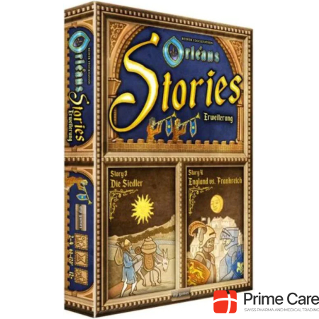 DLP DLP01057 — Orléans Stories 3&4: Orléans Stories, 2–4 игрока, от 12 лет (расширение DE)