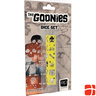 USAopoly AC010-718 - The Goonies dice set, 6 pieces