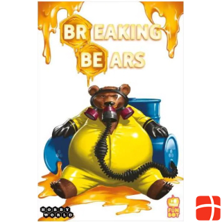 Funbot 1024209 - Breaking Bears - Board game, for 2-5 players, from 7 Years (DE Edition)