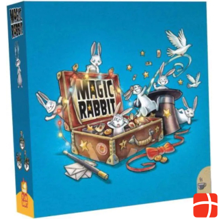 Funbot 1026480 - Magic Rabbit - Board game, for 1-4 players, from 8 Years (DE Edition)